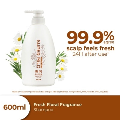 SUPER MILD - Fresh Floral Fragrance Shampoo 600ml