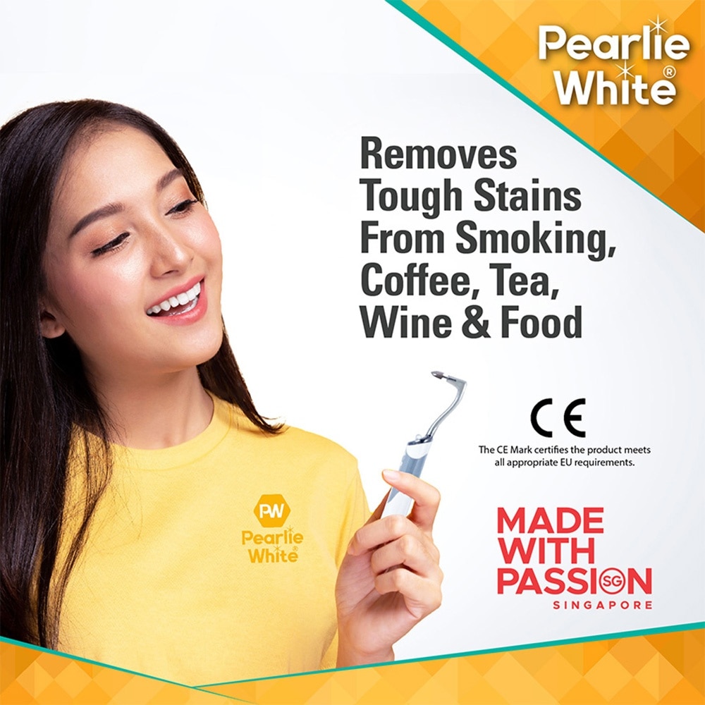 Lighted Tooth Stain Eraser (Effectively Removes Tough Stains On The Surface Of Your Teeth) 1s