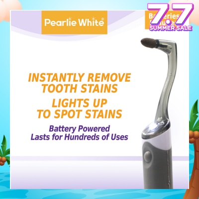 PEARLIE WHITE® Lighted Tooth Stain Eraser (Effectively Removes Tough Stains On The Surface Of Your Teeth) 1s