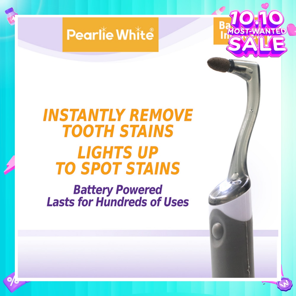 Lighted Tooth Stain Eraser (Effectively Removes Tough Stains On The Surface Of Your Teeth) 1s