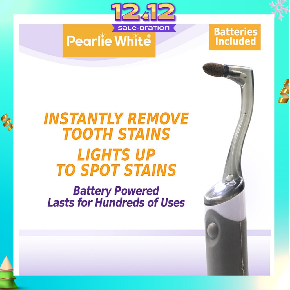 Lighted Tooth Stain Eraser (Effectively Removes Tough Stains On The Surface Of Your Teeth) 1s