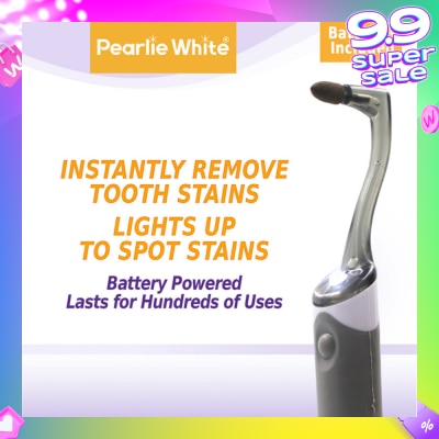 PEARLIE WHITE® Lighted Tooth Stain Eraser (Effectively Removes Tough Stains On The Surface Of Your Teeth) 1s