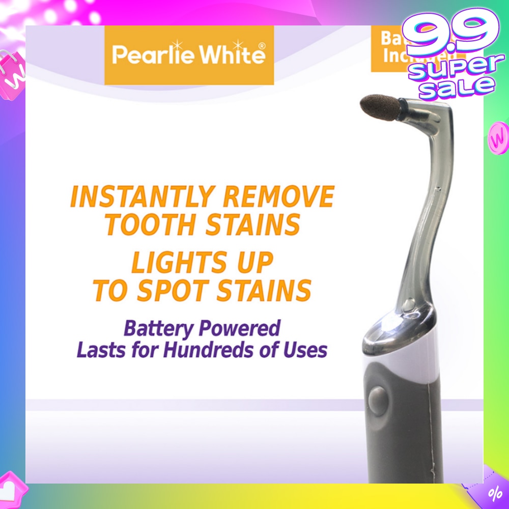 Lighted Tooth Stain Eraser (Effectively Removes Tough Stains On The Surface Of Your Teeth) 1s