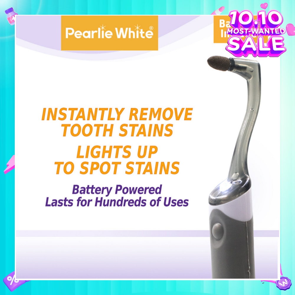 Lighted Tooth Stain Eraser (Effectively Removes Tough Stains On The Surface Of Your Teeth) 1s