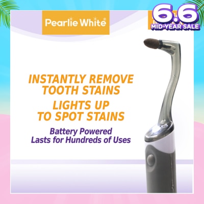PEARLIE WHITE® Lighted Tooth Stain Eraser (Effectively Removes Tough Stains On The Surface Of Your Teeth) 1s