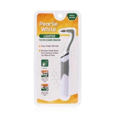 PEARLIE WHITE® Lighted Tooth Stain Eraser (Effectively Removes Tough Stains On The Surface Of Your Teeth) 1s