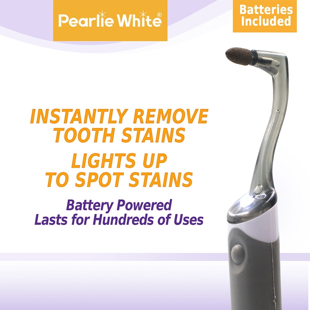 Lighted Tooth Stain Eraser (Effectively Removes Tough Stains On The Surface Of Your Teeth) 1s