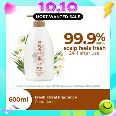 SUPER MILD Fresh Floral Fragrance Conditioner 600ml image