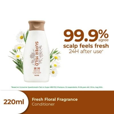 SUPER MILD - Fresh Floral Fragrance Conditioner 220ml