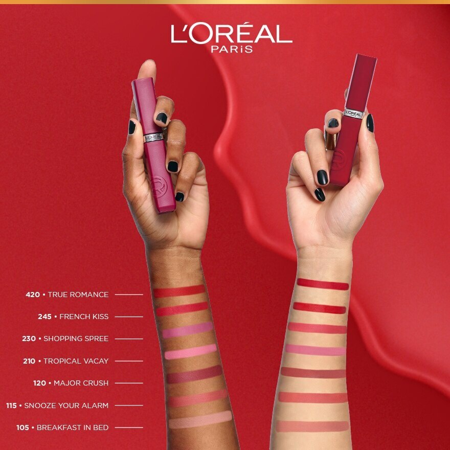 L'OREAL PARIS MAKEUP Le Matte Resistance 245 24g (Expiry: Feb 2027