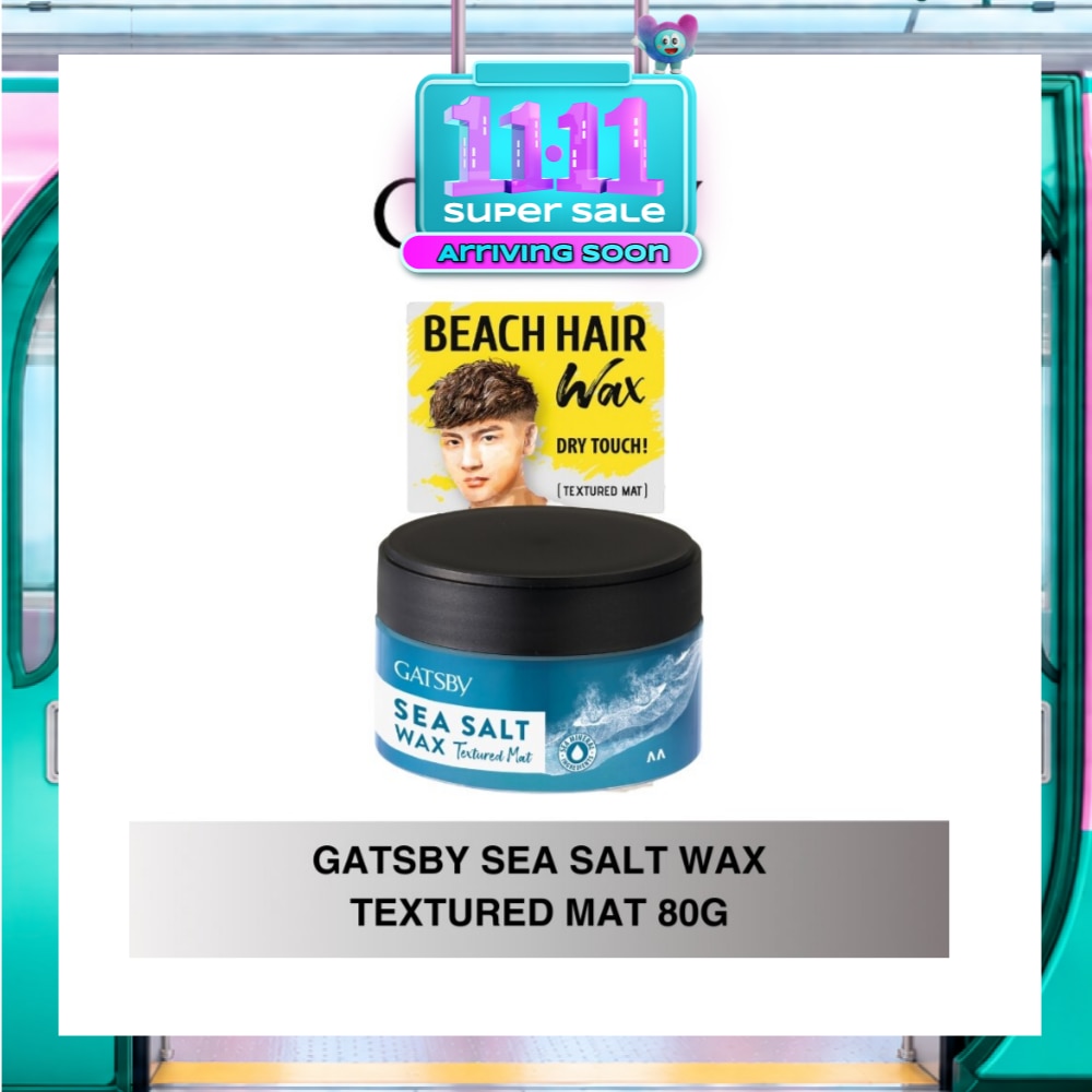 Sea Salt Wax Textured Mat 80g image