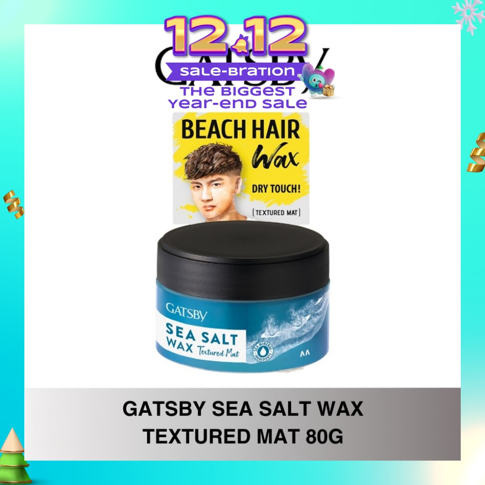 Sea Salt Wax Textured Mat 80g
