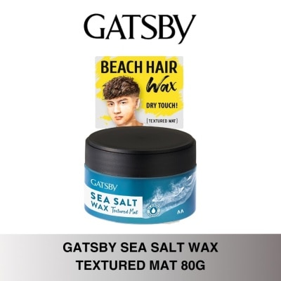 GATSBY Sea Salt Wax Textured Mat 80g