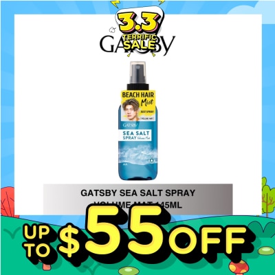 GATSBY Sea Salt Spray Volume Mat 145ml