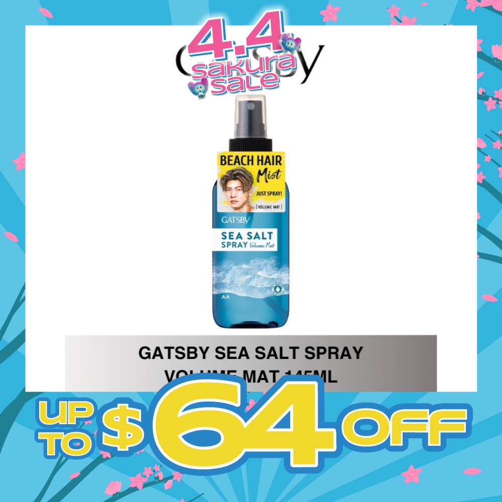 Sea Salt Spray Volume Mat 145ml