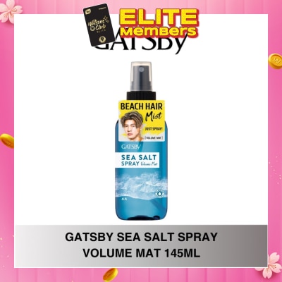 GATSBY Sea Salt Spray Volume Mat 145ml