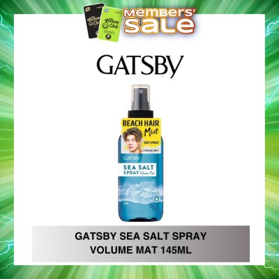 GATSBY - Sea Salt Spray Volume Mat 145ml
