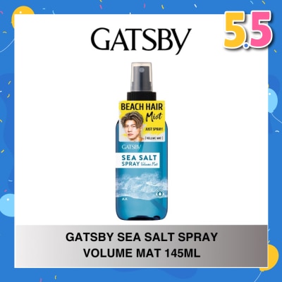 GATSBY Sea Salt Spray Volume Mat 145ml
