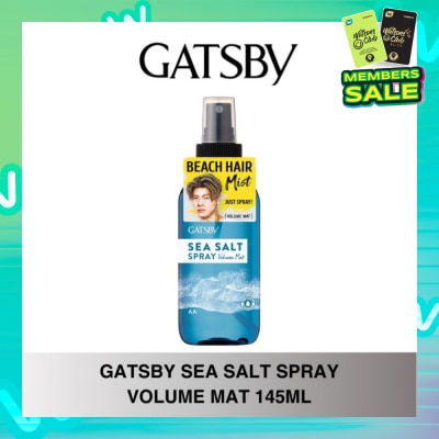 GATSBY Sea Salt Spray Volume Mat 145ml