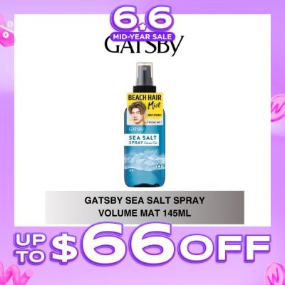 GATSBY - Sea Salt Spray Volume Mat 145ml