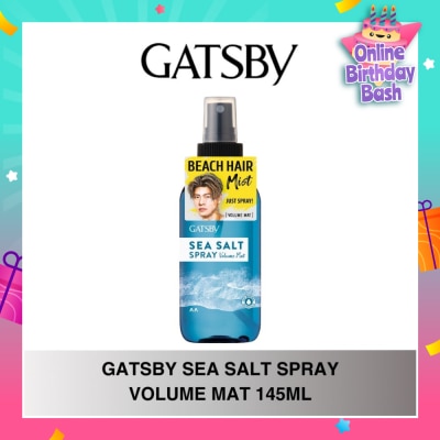 GATSBY Sea Salt Spray Volume Mat 145ml