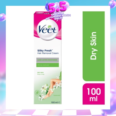 VEET - Hair Removal Cream Dry Skin 100ml (Expiry: Jan`2027)