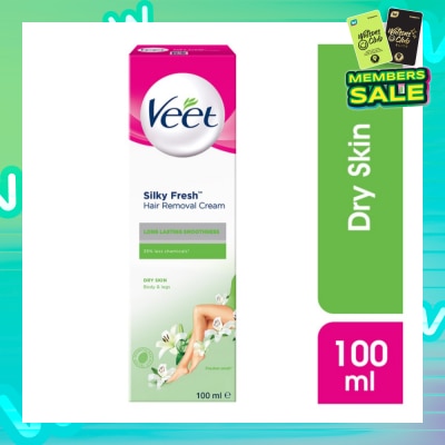 VEET Hair Removal Cream Dry Skin 100ml (Expiry: May`2026)