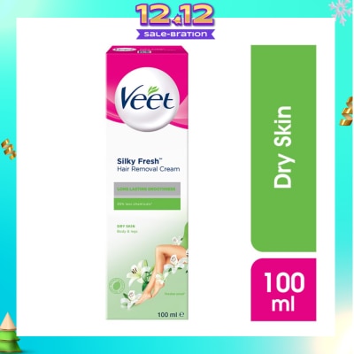 VEET Hair Removal Cream Dry Skin 100ml (Expiry: May`2026)
