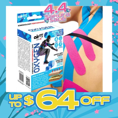 AF MEDI - Oxygen Kinesiology Performance Tape 5cm x 5m Roll (Camo Blue) 1s