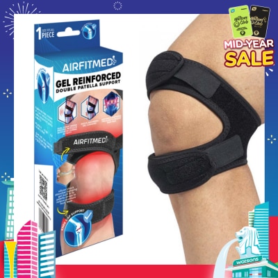 AIRFIT MEDI Gel Reinforced Double Patella Support 1s