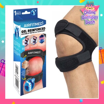 AIRFIT MEDI Gel Reinforced Double Patella Support 1s