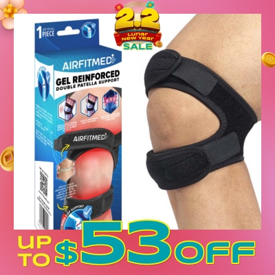 AF MEDI Gel Reinforced Double Patella Support 1s