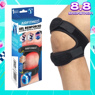 AIRFIT MEDI Gel Reinforced Double Patella Support 1s