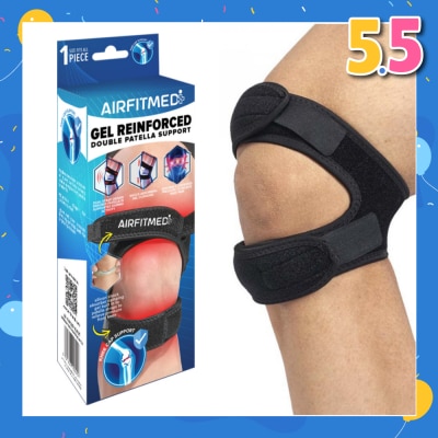 AIRFIT MEDI Gel Reinforced Double Patella Support 1s