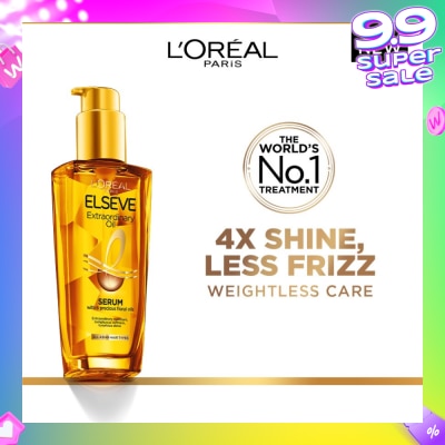 L'OREAL PARIS ELSEVE Extraordinary Oil Hair Treatment Gold Hair Oil Rich  (For All Hair Types) 100ml