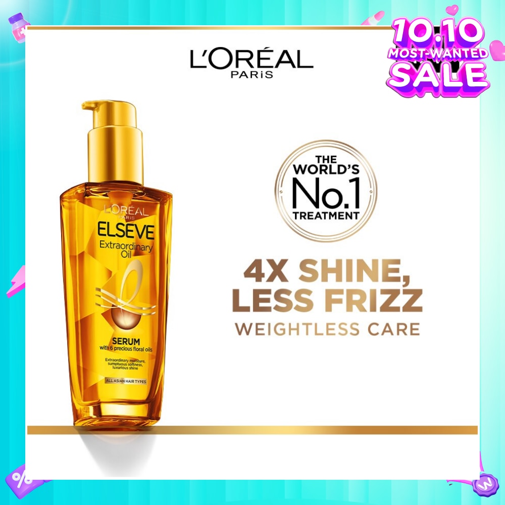 Extraordinary Oil Hair Treatment Gold Hair Oil Rich  (For All Hair Types) 100ml