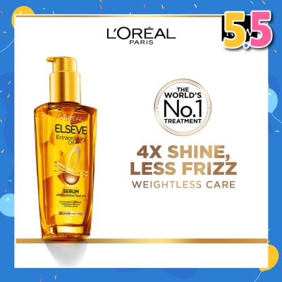 L'OREAL PARIS ELSEVE Extraordinary Oil Hair Treatment Gold Hair Oil Rich  (For All Hair Types) 100ml
