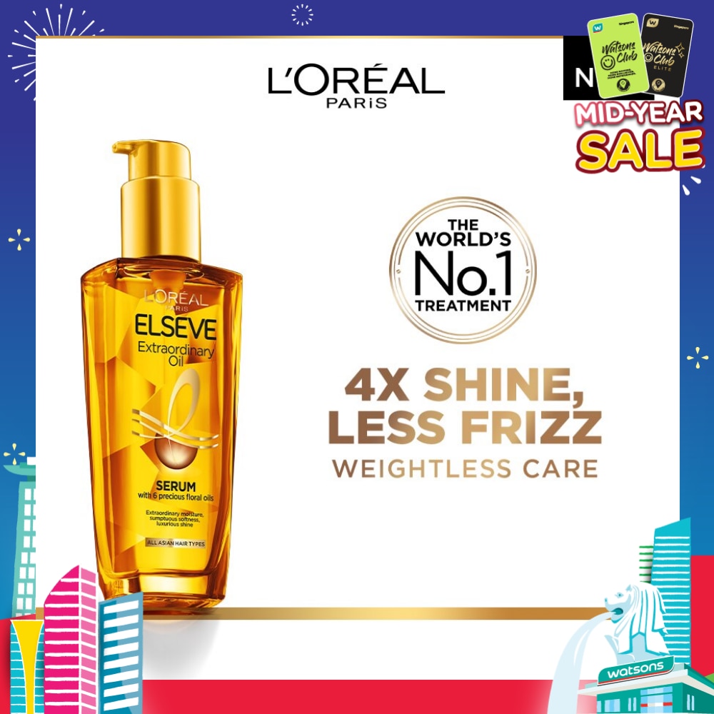 Extraordinary Oil Hair Treatment Gold Hair Oil Rich  (For All Hair Types) 100ml