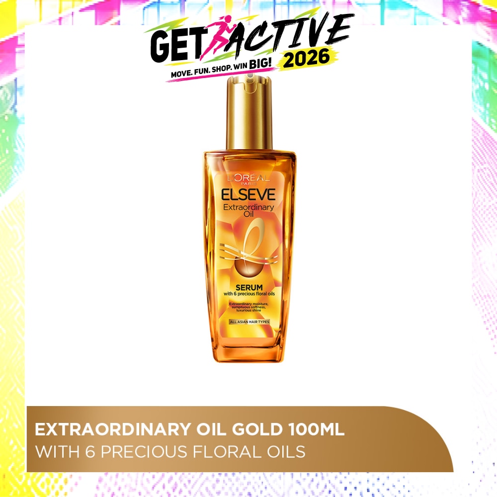 Extraordinary Oil Hair Treatment Gold Hair Oil Rich (For All Hair Types) 100ml image
