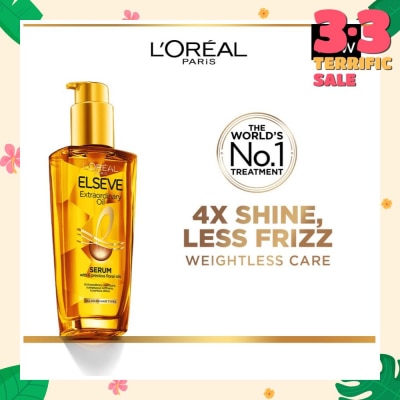 L'OREAL PARIS ELSEVE Extraordinary Oil Hair Treatment Gold Hair Oil Rich  (For All Hair Types) 100ml