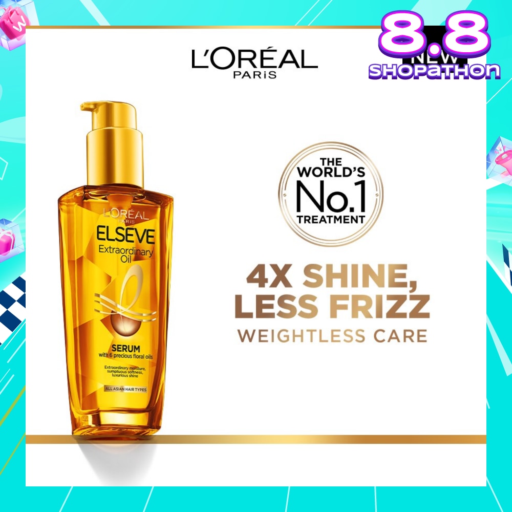 Extraordinary Oil Hair Treatment Gold Hair Oil Rich  (For All Hair Types) 100ml