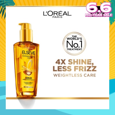 L'OREAL PARIS ELSEVE Extraordinary Oil Hair Treatment Gold Hair Oil Rich  (For All Hair Types) 100ml
