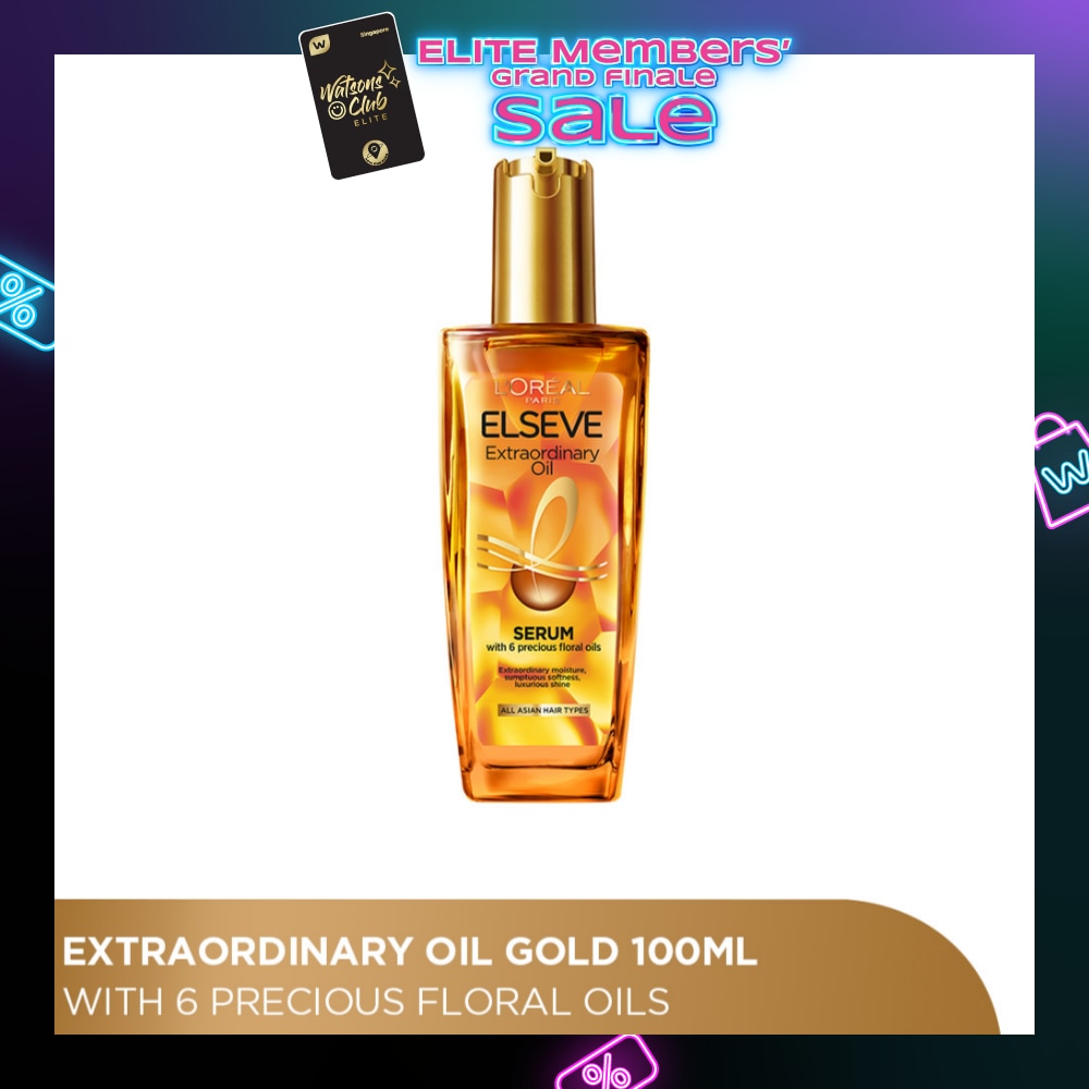 Extraordinary Oil Hair Treatment Gold Hair Oil Rich  (For All Hair Types) 100ml