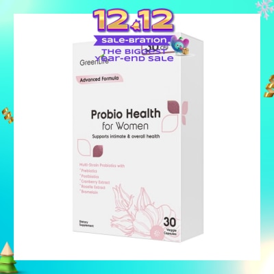 GREENLIFE Probio Health Women 30B (Support Intimate And Digestive Health) 30s