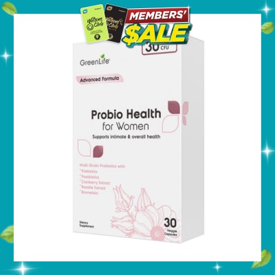 GREENLIFE Probio Health Women 30B (Support Intimate And Digestive Health) 30s image