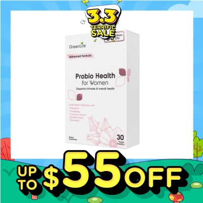 GREENLIFE [CNY] Probio Health Women 30B (Support Intimate And Digestive Health) 30s