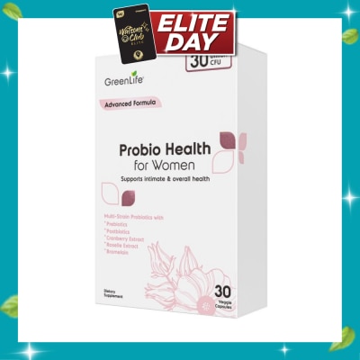GREENLIFE Probio Health Women 30B (Support Intimate And Digestive Health) 30s image