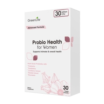 GREENLIFE Probio Health Women 30B (Support Intimate And Digestive Health) 30s