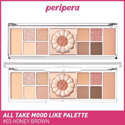 PERIPERA All Take Mood Like Palette 03 Honey Brown (Honey K-Ookie) 10g