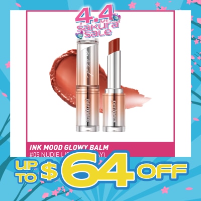 PERIPERA - Ink Mood Glowy Balm 005 Nudie List (Hip Gray) 3.2g